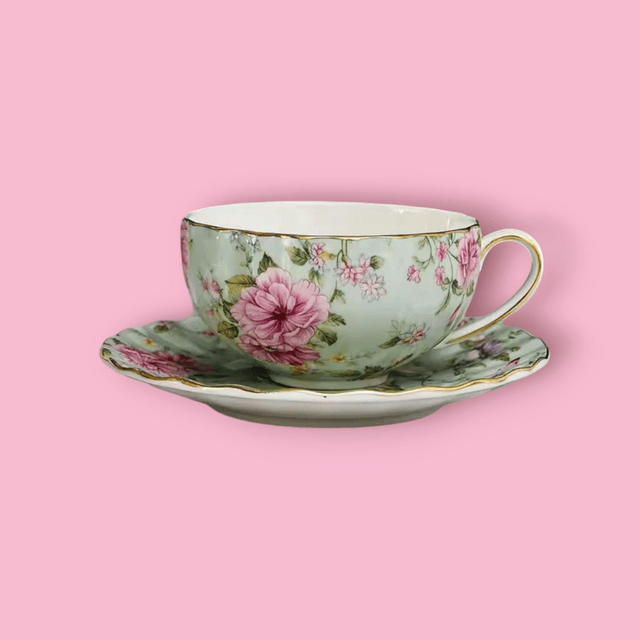 Tasse céramique England Collection rose