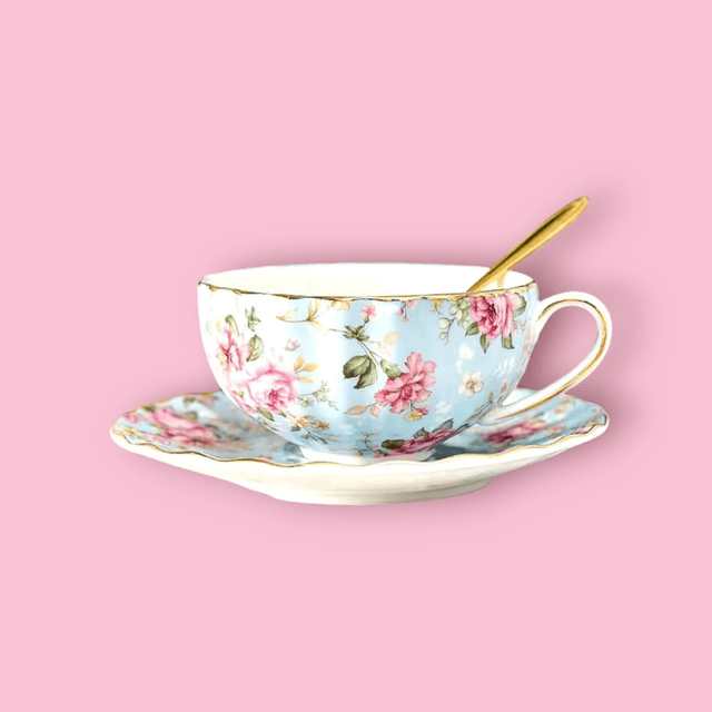 Tasse céramique England Collection rose