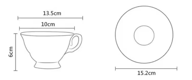 Tasse céramique England Collection rose